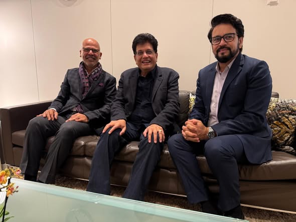 Ambassador received Hon'ble CIM Piyush Goyal in Zurich, on 23 Oct 2025